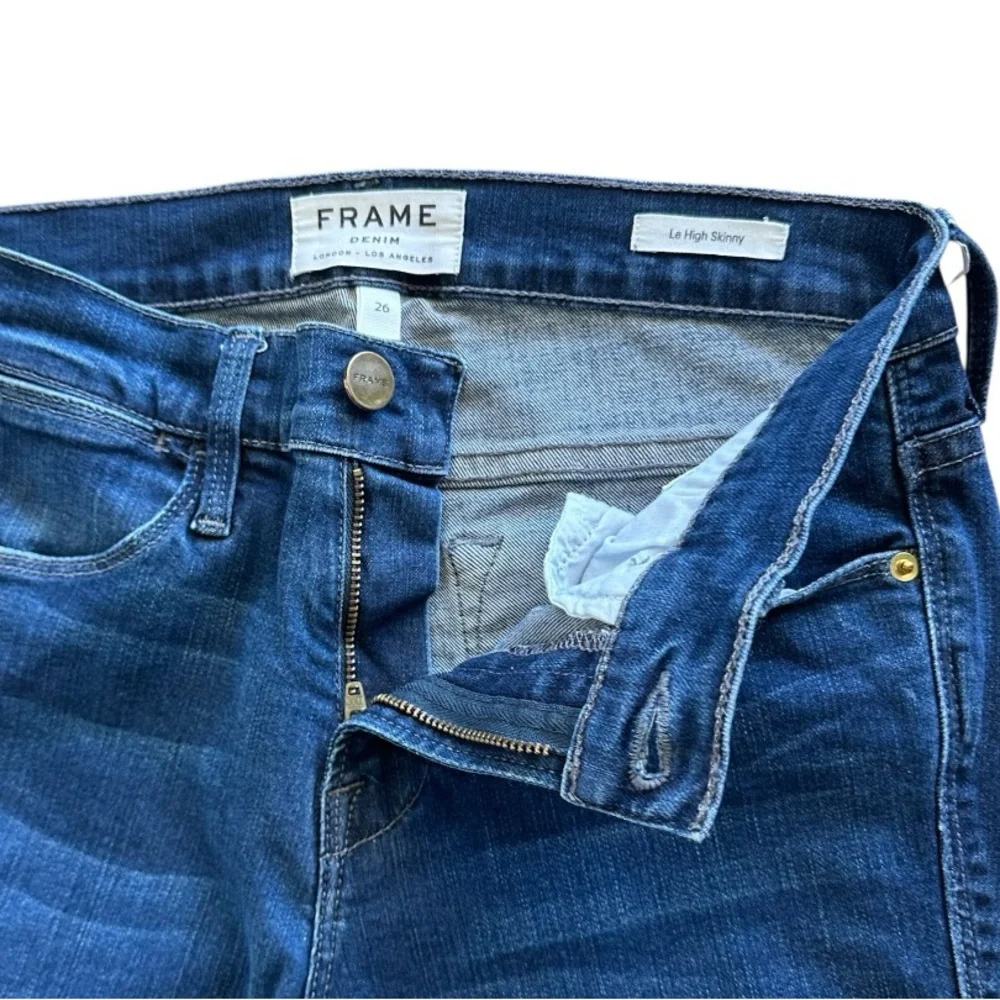 Frame Denim Le High Skinny Blue Jeans Size 26